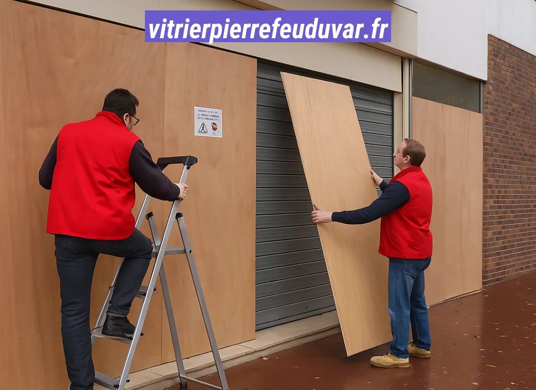 Mise en sécurité fermeture provisoire Pierrefeu-du-Var
